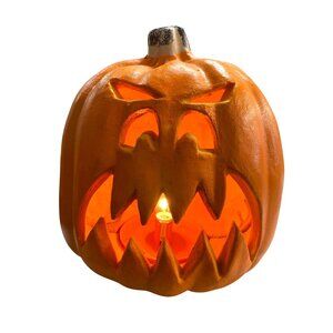Light-Up Halloween Pumpkin Decoration Foam Like 1998